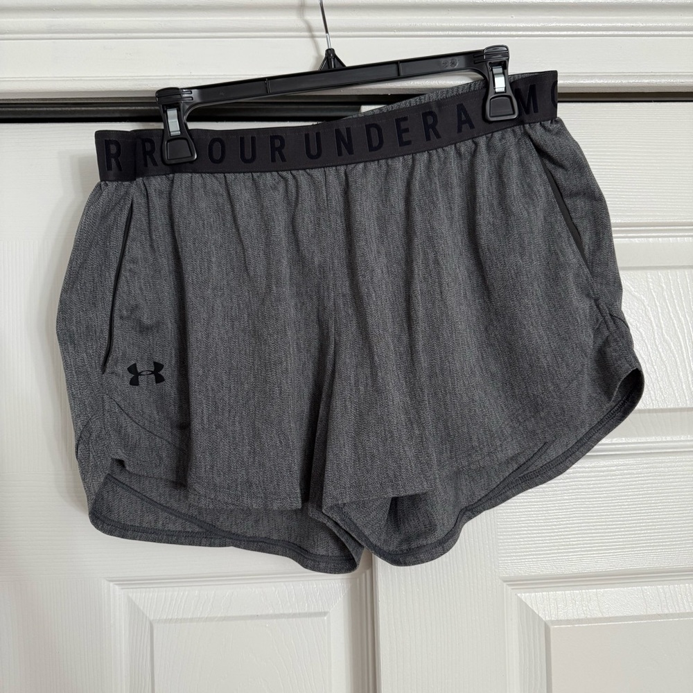 Under Armour Women's Gray Athletic Shorts